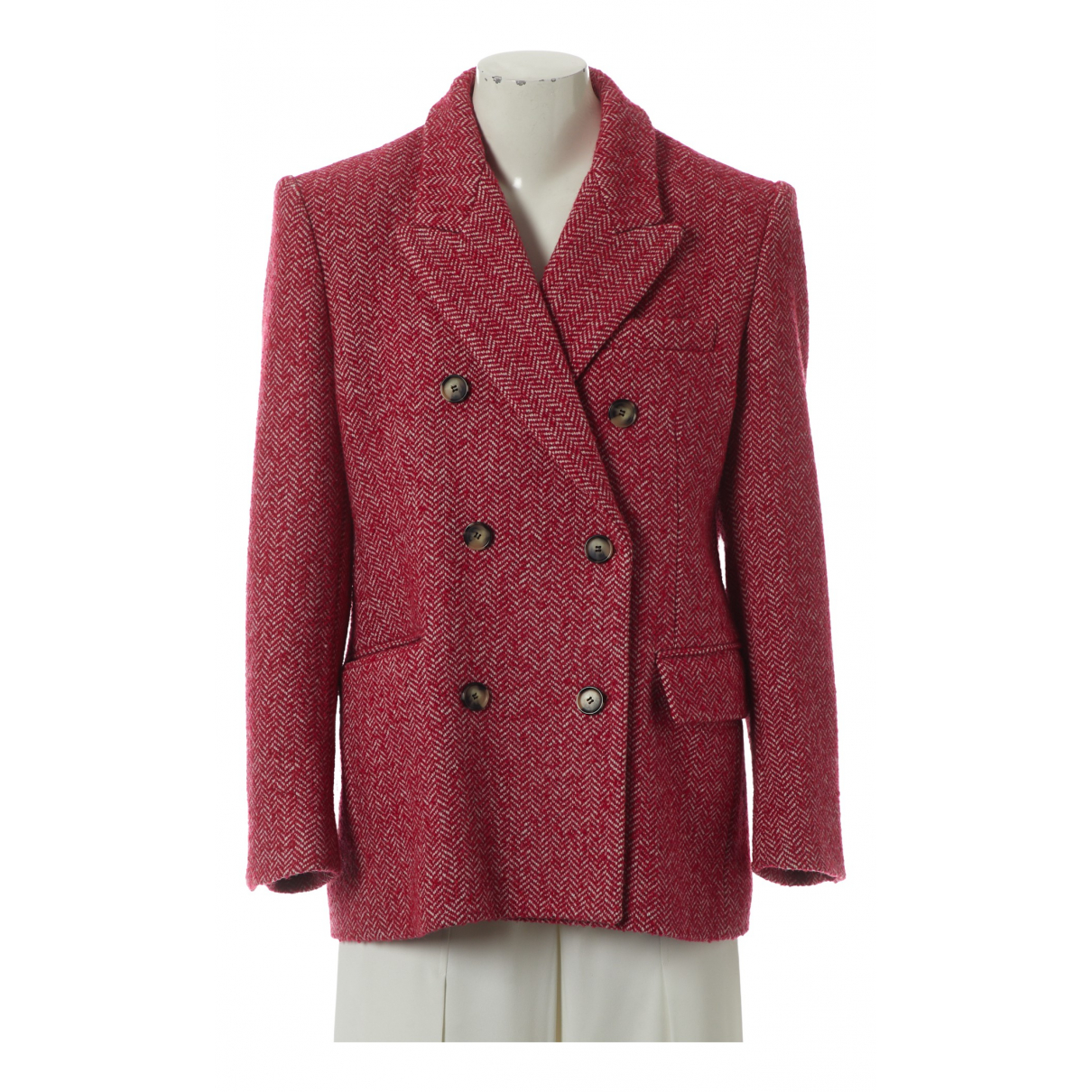 Wool jacket Isabel Marant Etoile Red 